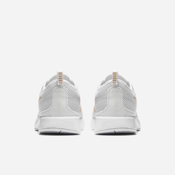 SOLD Nike DualTone Racer Trainers White Metallic - Picture 6 of 8